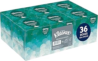 Professional Facial Tissue, Bulk (21271), 2-Ply, White, Upright Cube Boxed Format, Designed for Business (90 Tissues/Box, 36 Boxes, 3,240 Sheets/Case)