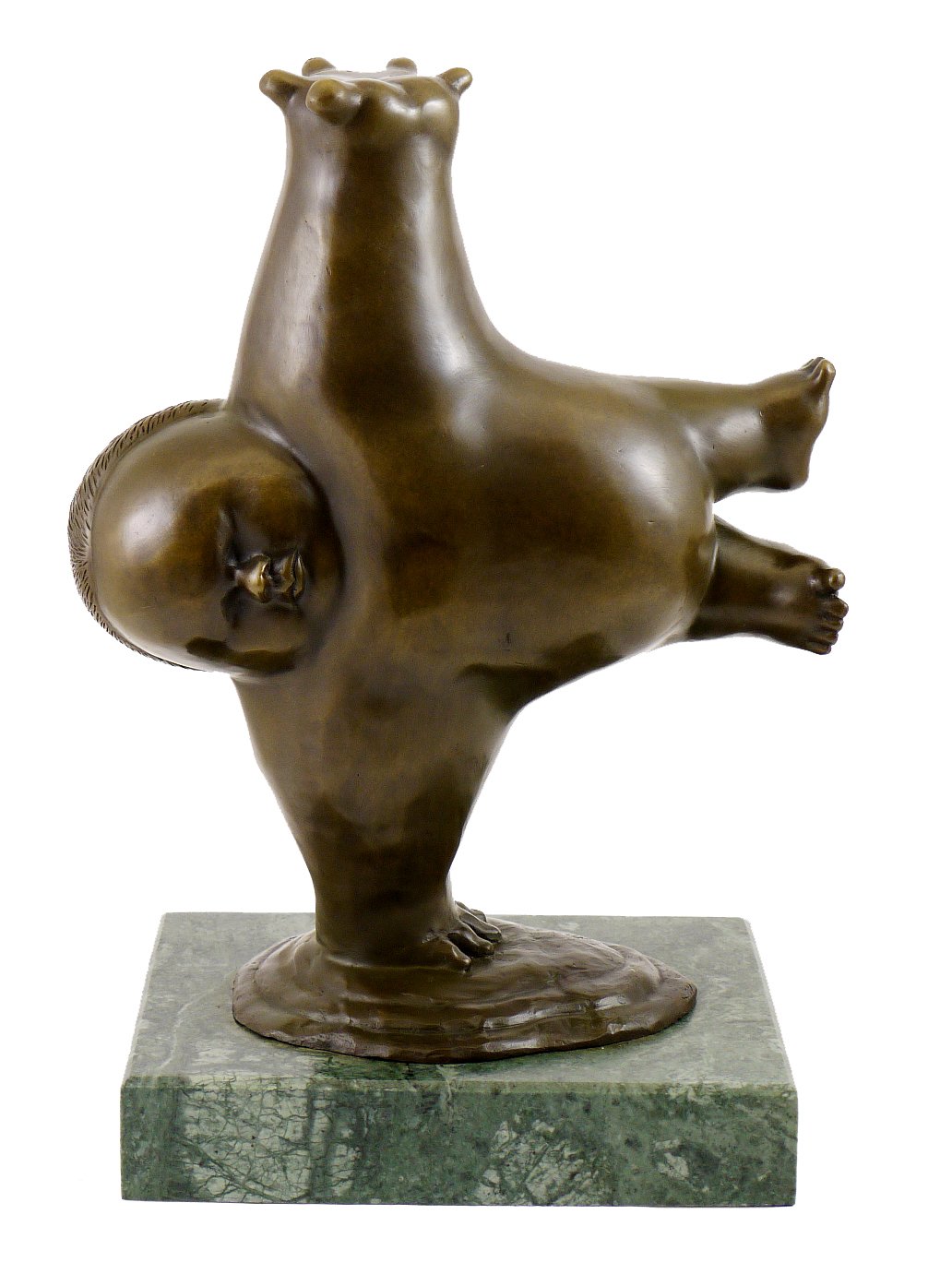 Statue originale handstand Martin Klein l'art d'insuffler la vie chez soi
