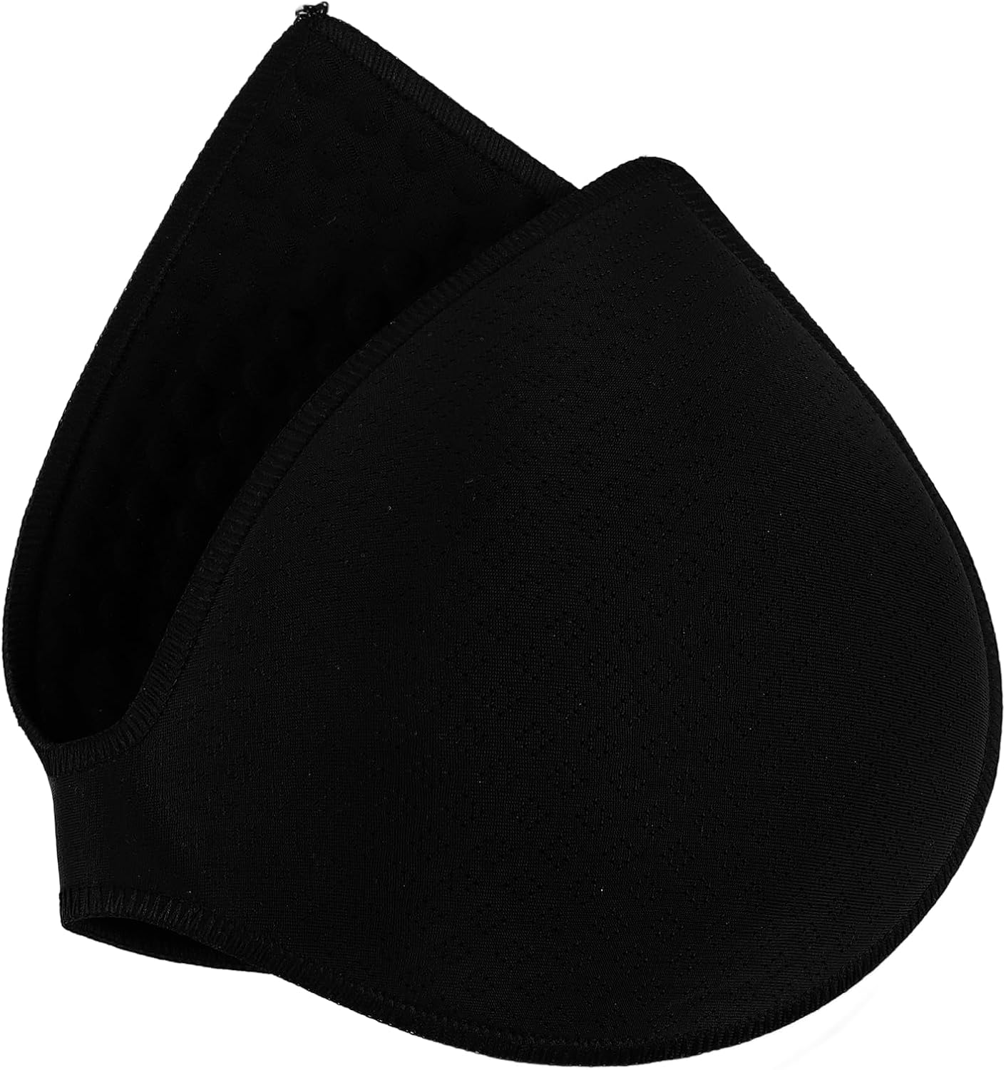Drop Shape Bra Pad Insert for Sports Bra and Yoga Clothing, Comfortable Fit Nylon Removable Swimwear Replacement Pads, Prevents Side Spillage for Fitness and Sports Activities