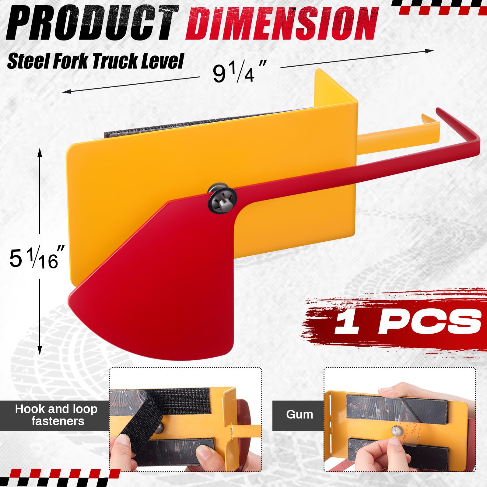 Forklift Fork Level Indicator - Steel Mast Attachment -2
