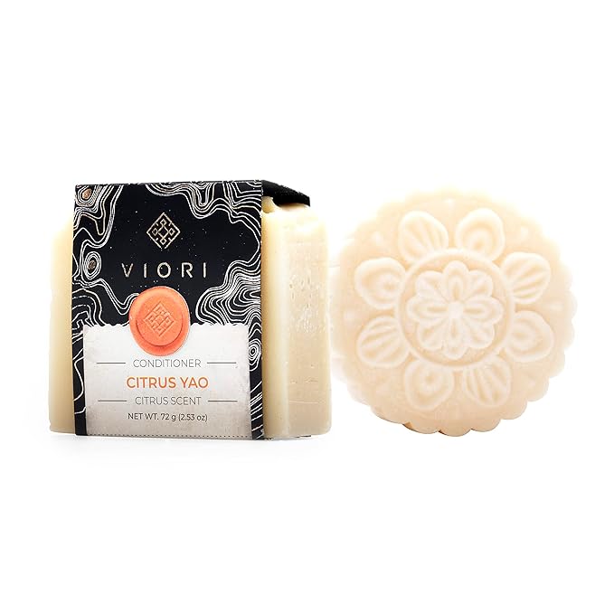 VIORI Citrus Yao Shampoo & Conditioner Bar Set