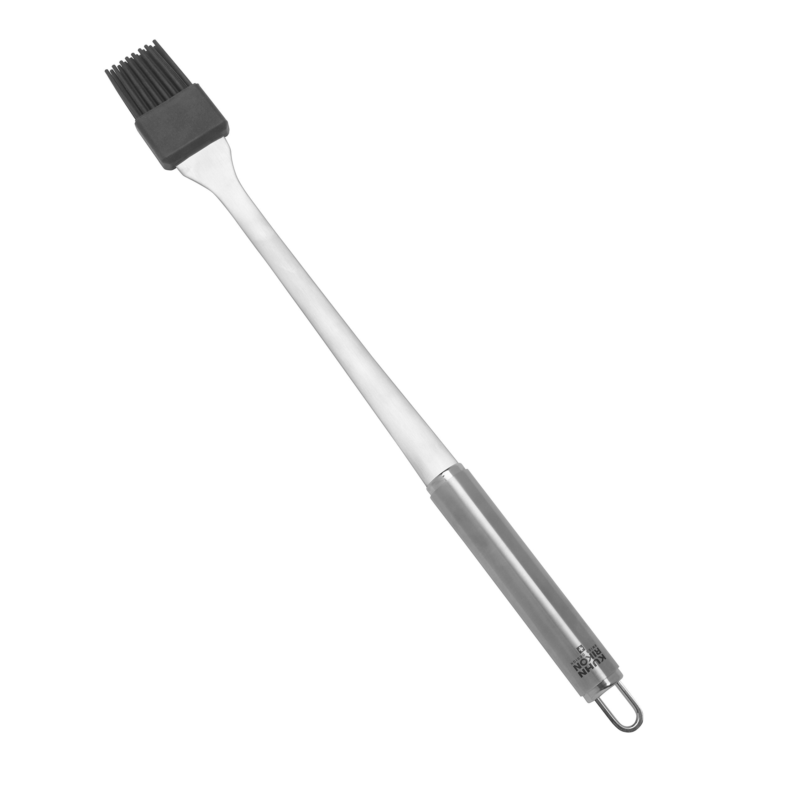 Kuhn Rikon BBQ Silicone Brush, Stainless Steel