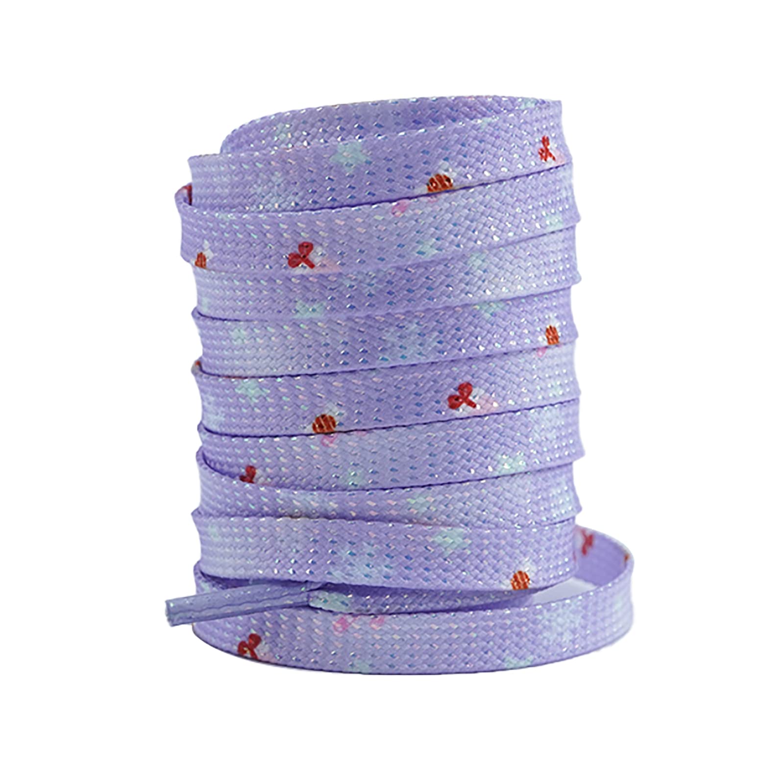 Cordones para Zapatillas Deportivas Cordones de 260 cm for Patines de Hielo, con Efecto Tie-Dye Degradado, for Patinar sobre Hielo, 1 par.