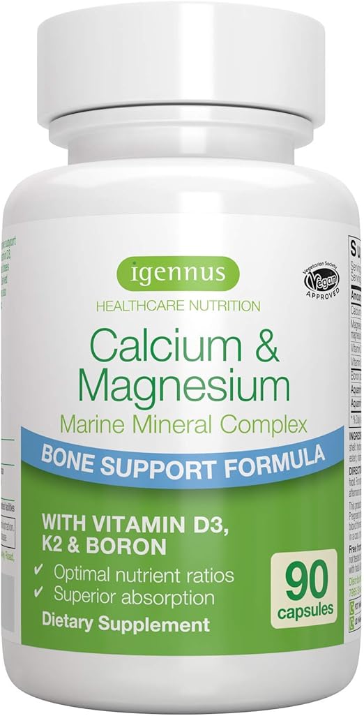 Calcium & Magnesium 21, Plant Based Algae Mineral Complex
