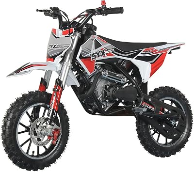 SYX MOTO 60cc Dirt Bike for Kids, Up to 22 Mph, 4-Stroke Gas Pit Bike