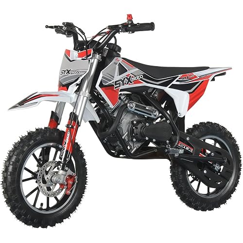 SYX MOTO 60cc Dirt Bike for Kids, Up to 22 Mph, 4-Stroke Gas Pit Bike