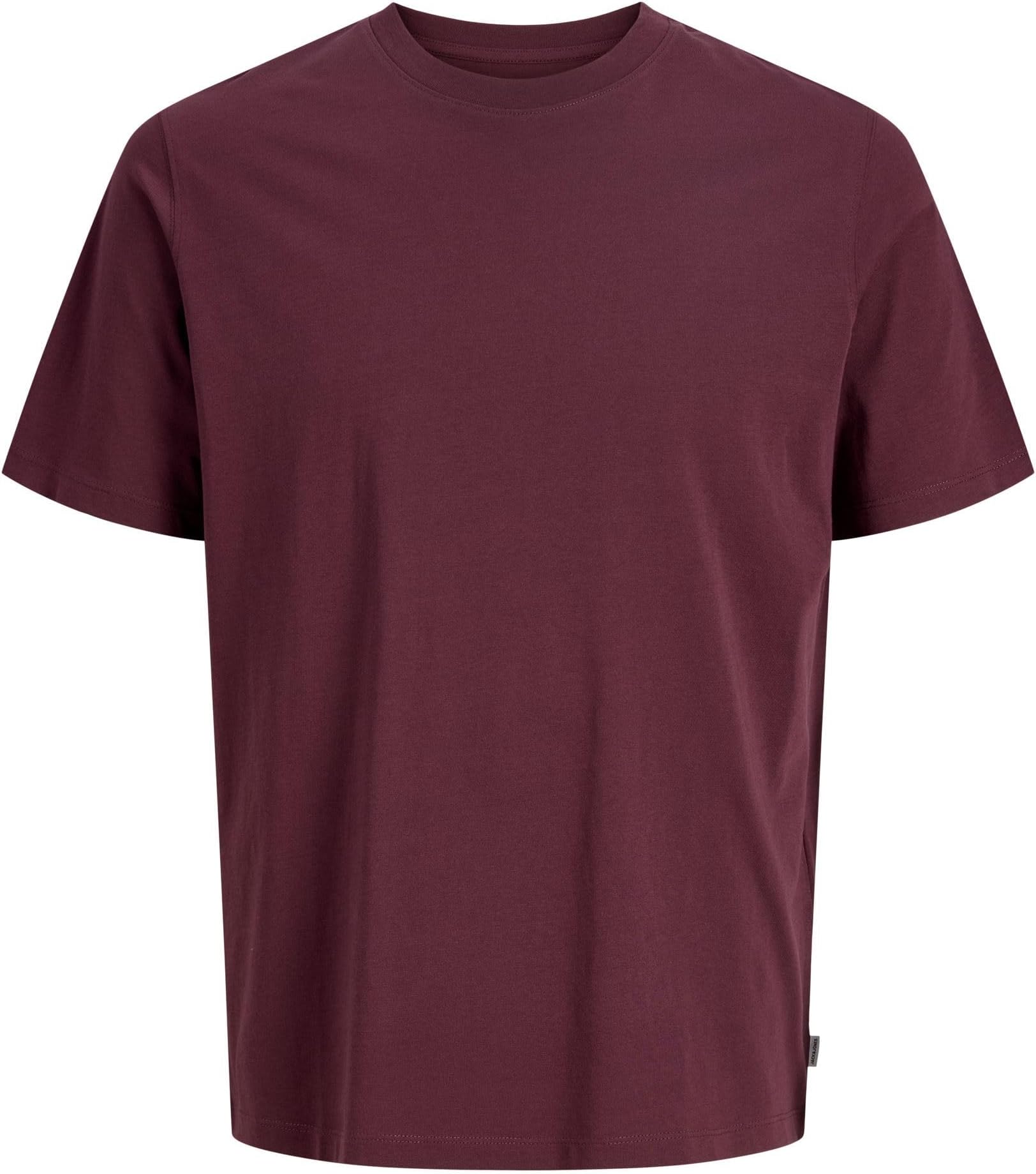 mens JJEORGANIC Basic Tee O-Neck T-Shirt (pack of 1)