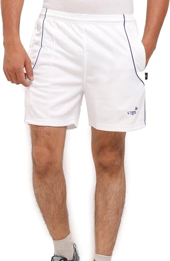 VEGO Men's Sports Shorts, Nylon Shorts, Half Pant, Bermuda