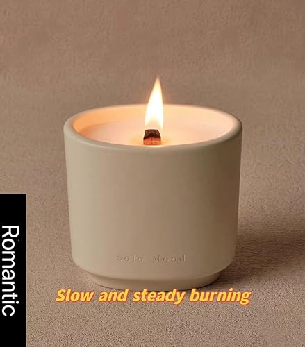 Miniatura 3 de Juego de 230 mechas de madera para velas de 0.020 in para hacer velas naturales, mechas de madera, clips de mecha, kit de núcleos de vela para hacer