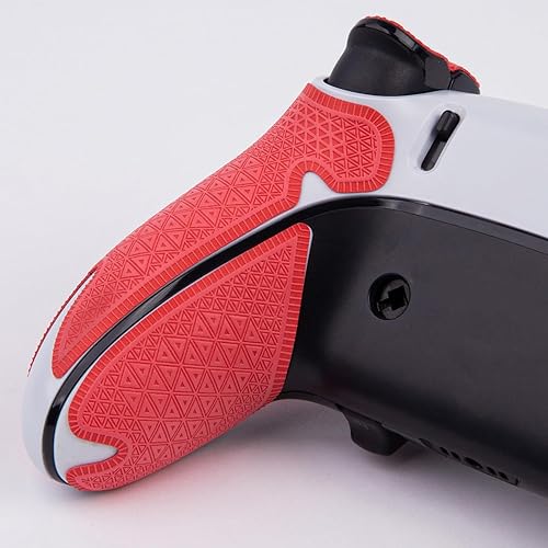 Vista 6 de TALONGAMES - Empuñaduras de mando para Playstation 5 DualSense, antideslizantes, absorbentes del sudor, kit de piel texturizada, para controladores