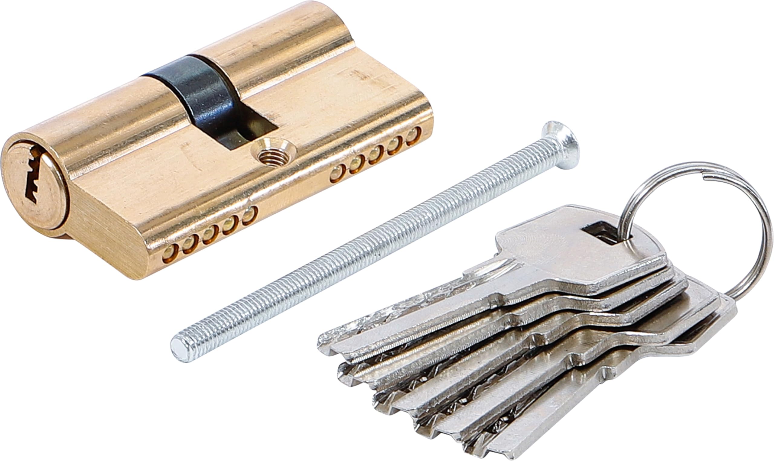 Bgs Do It Yourself Gold Bgs Diy 8091 | Brass Cylinder Lock | 60 Mm