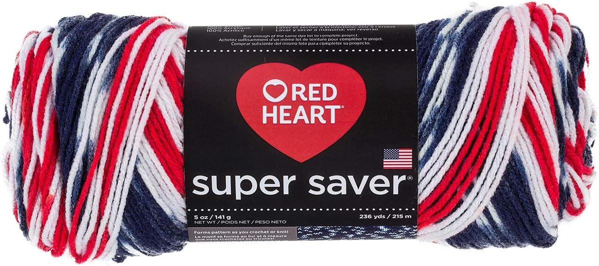 Red Heart Americana Super Saver Yarn 12/Pk 12 Pack