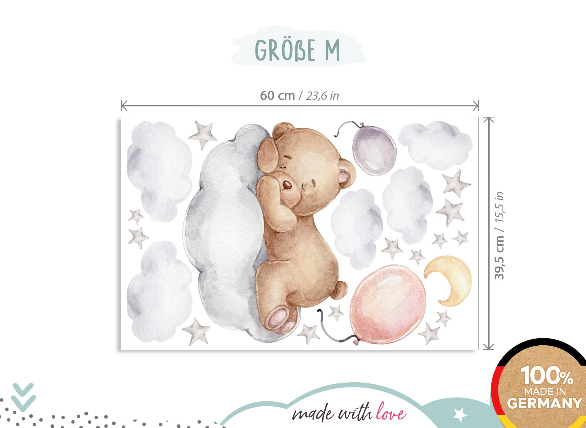 Lot De 40 Stickers Muraux étoiles Pour Chambre D'enfant - Pastels Gris, Vert, Rose - Faciles à Poser, Sans Solvant