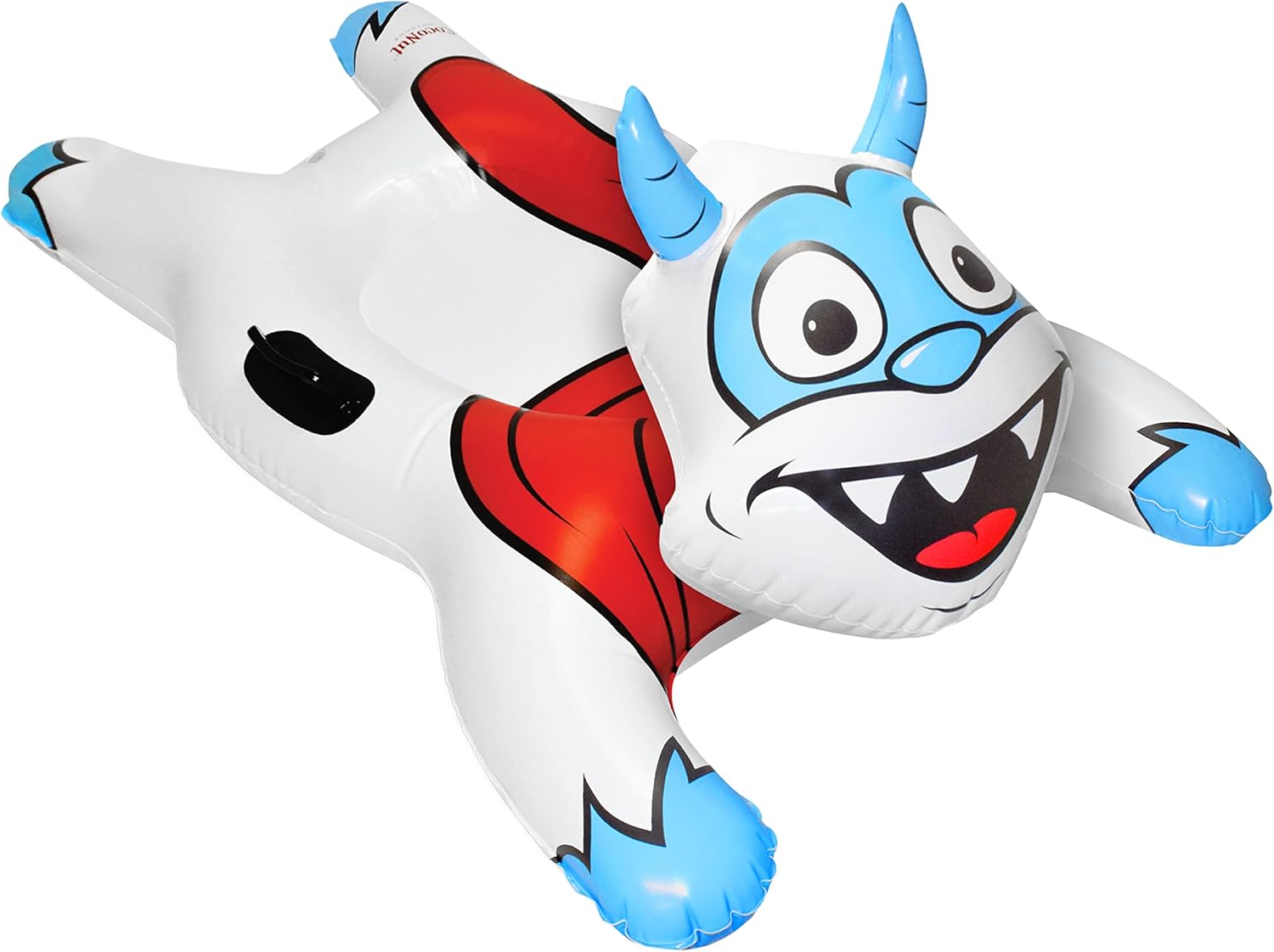 CocoNut Outdoor- 54” Inflatable Snow Tubes - Vibrant Character Tubes in Polar Bear, Yeti & Santa Claus - Heavy Duty Snow Sleds with Sturdy Handles for Kids, Teens and Adults-Cold Resistant Toboggans