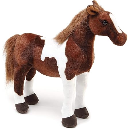 Amazon Viahart ビアハート タイガーテールトイズ ポニー 馬 ぬいぐるみ リアル 38 ペット 大きい かわいい ウマ 日本正規品 ぬいぐるみ おもちゃ