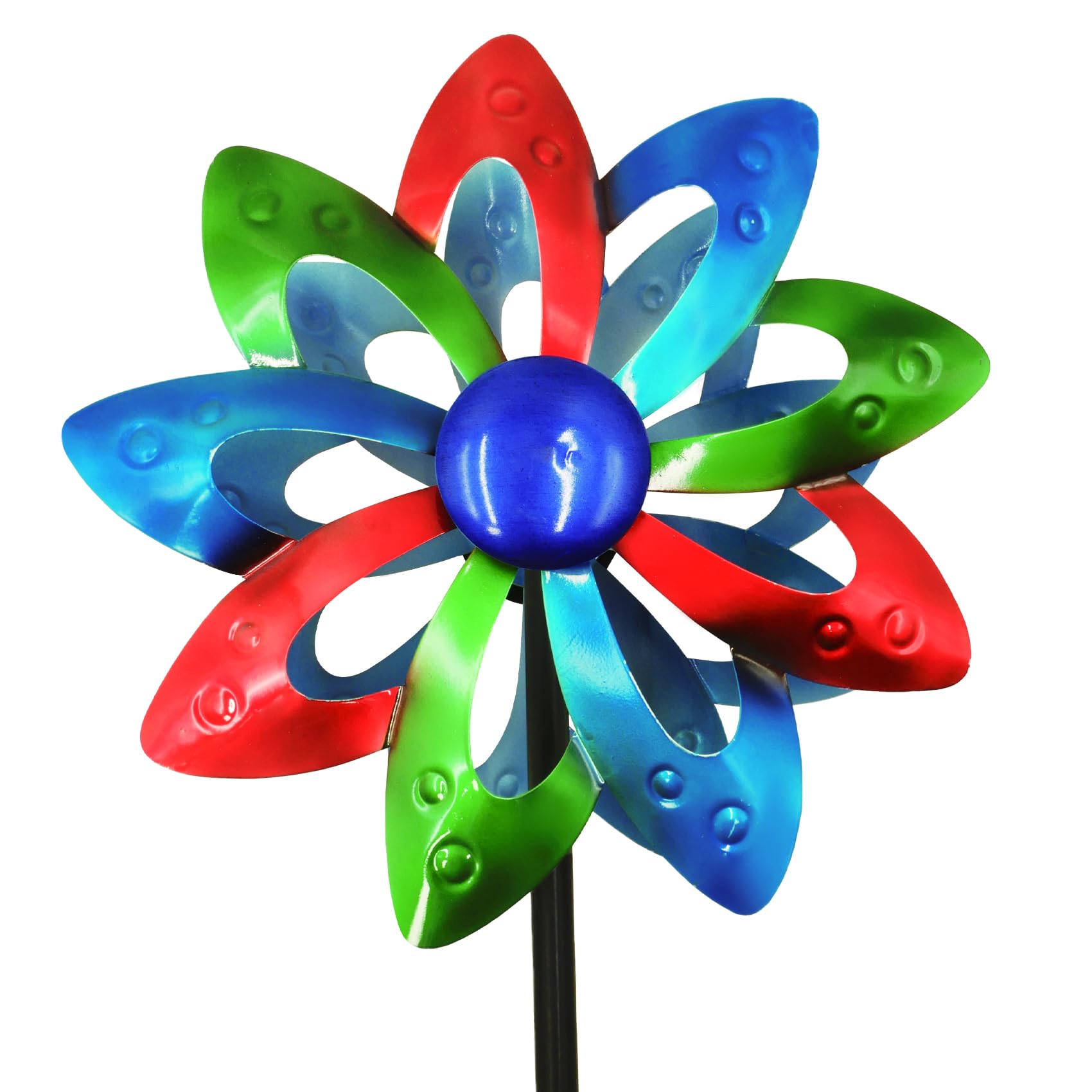 Amazon.com: Gronhof Garden Wind Spinners, Dual-Sided Colorful