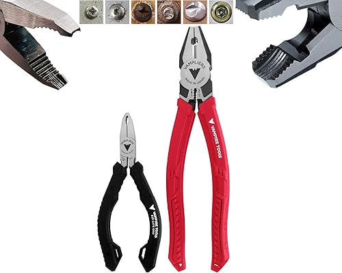 VamPLIERS - Las mejores pinzas del mundo VT-001-S2F alicates para extraer tornillos oxidadosdañados regalo de navidad ideal para compañeros de