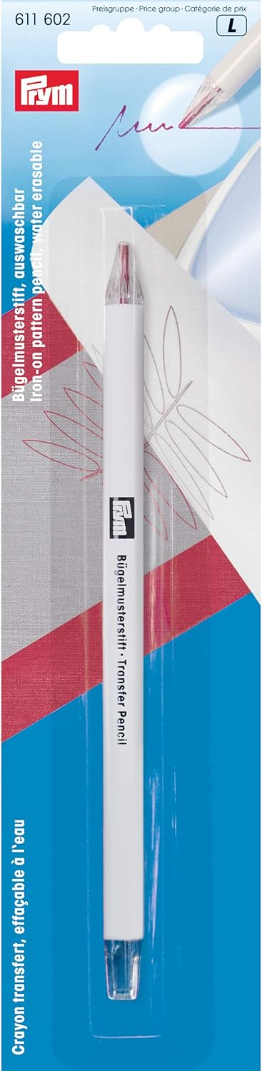 アイロンオン転送鉛筆レッド