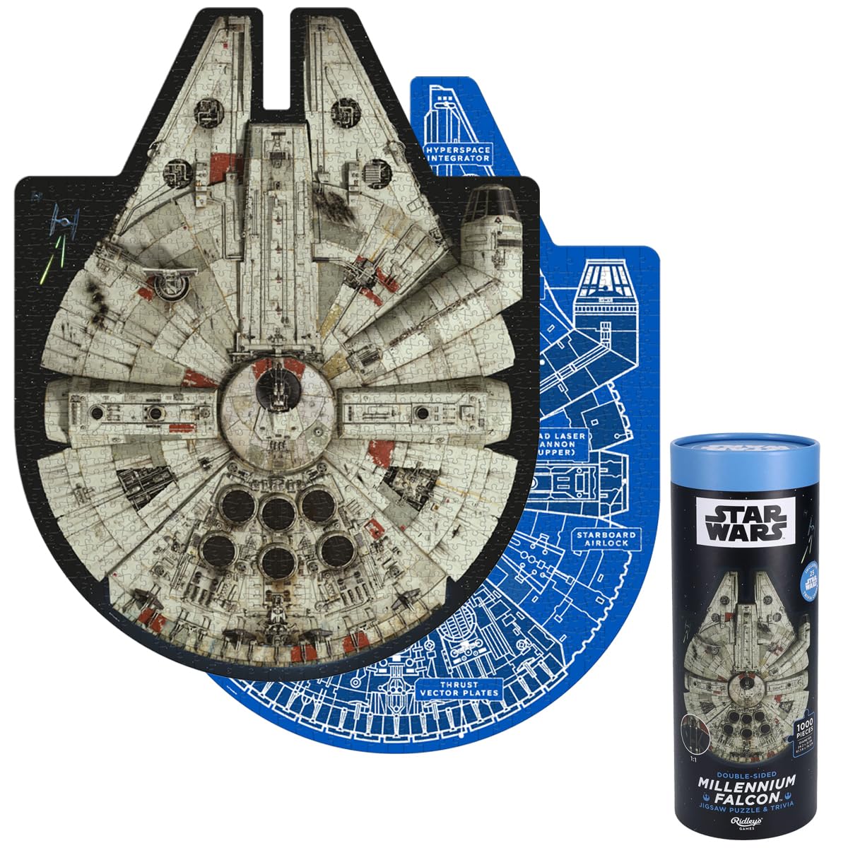 Amazon.com: Ridley's Games: Star Wars Millenium Falcon 1000pc