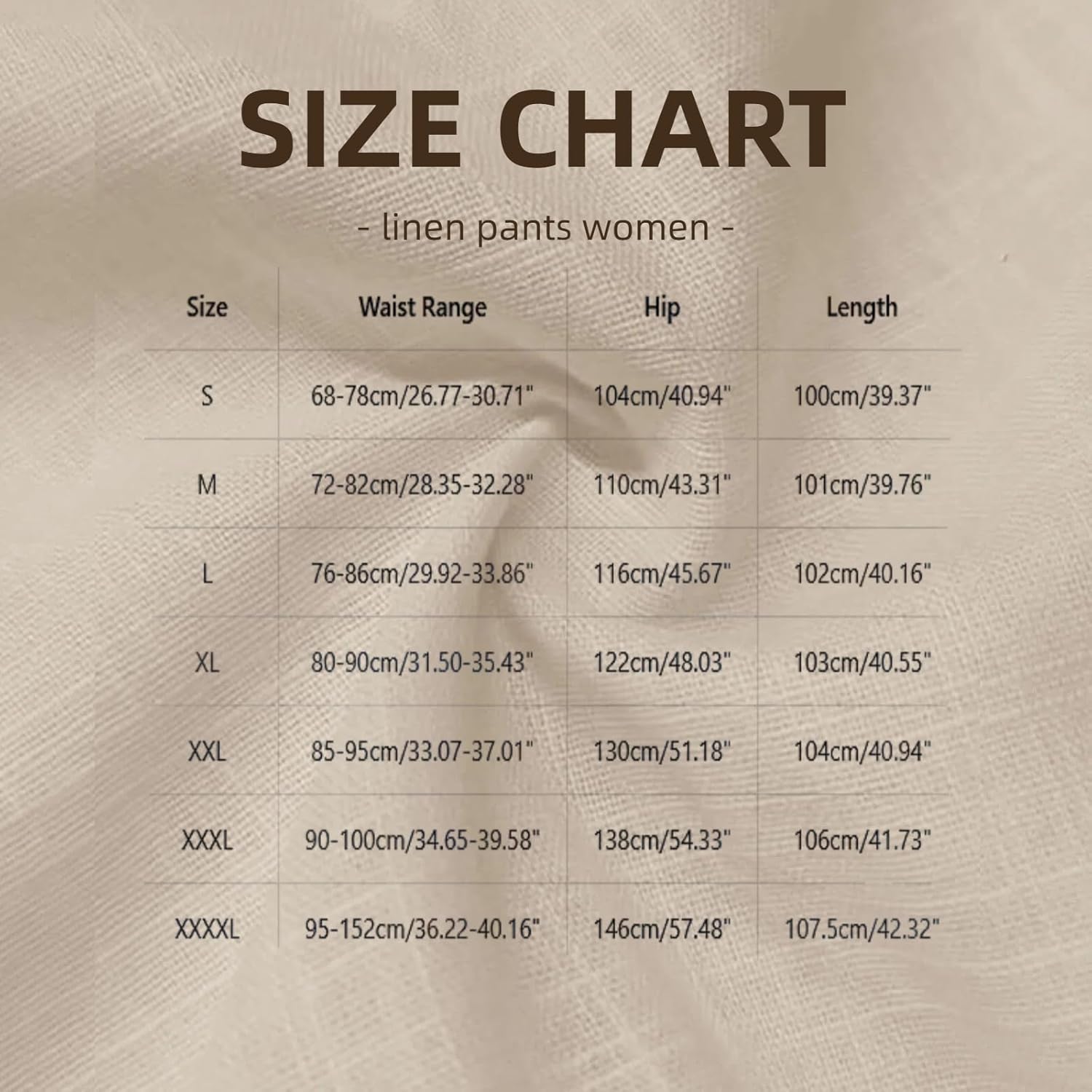 Women's Linen Wide Leg Pants High Waist Palazzo Trousers with Split Ankle Boho Casual Beach Travel Outfits Spring Summer 2026 - Image 7