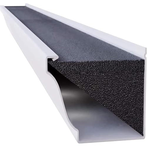 Original Gutter Guard - 4-Inch K Style Foam Gutter Filter Insert with Year Round Leaf Protection & Easy DIY Installation - GSK432-2