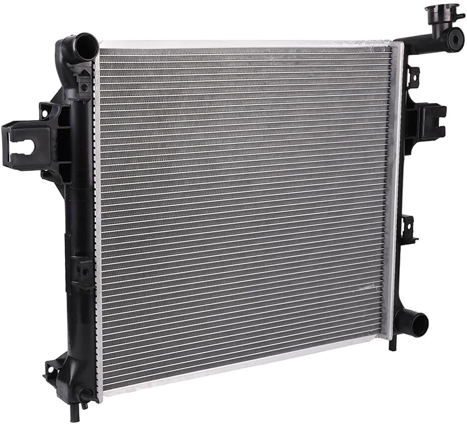 SCITOO 2839 Engine Coolant Radiator 3247 Condenser for 2006-2010 for Jeep for Commander 3.7L 2005-2010 for Jeep for Grand Cherokee 3.7L 2006-2010 for Jeep for Grand Cherokee 6.1L