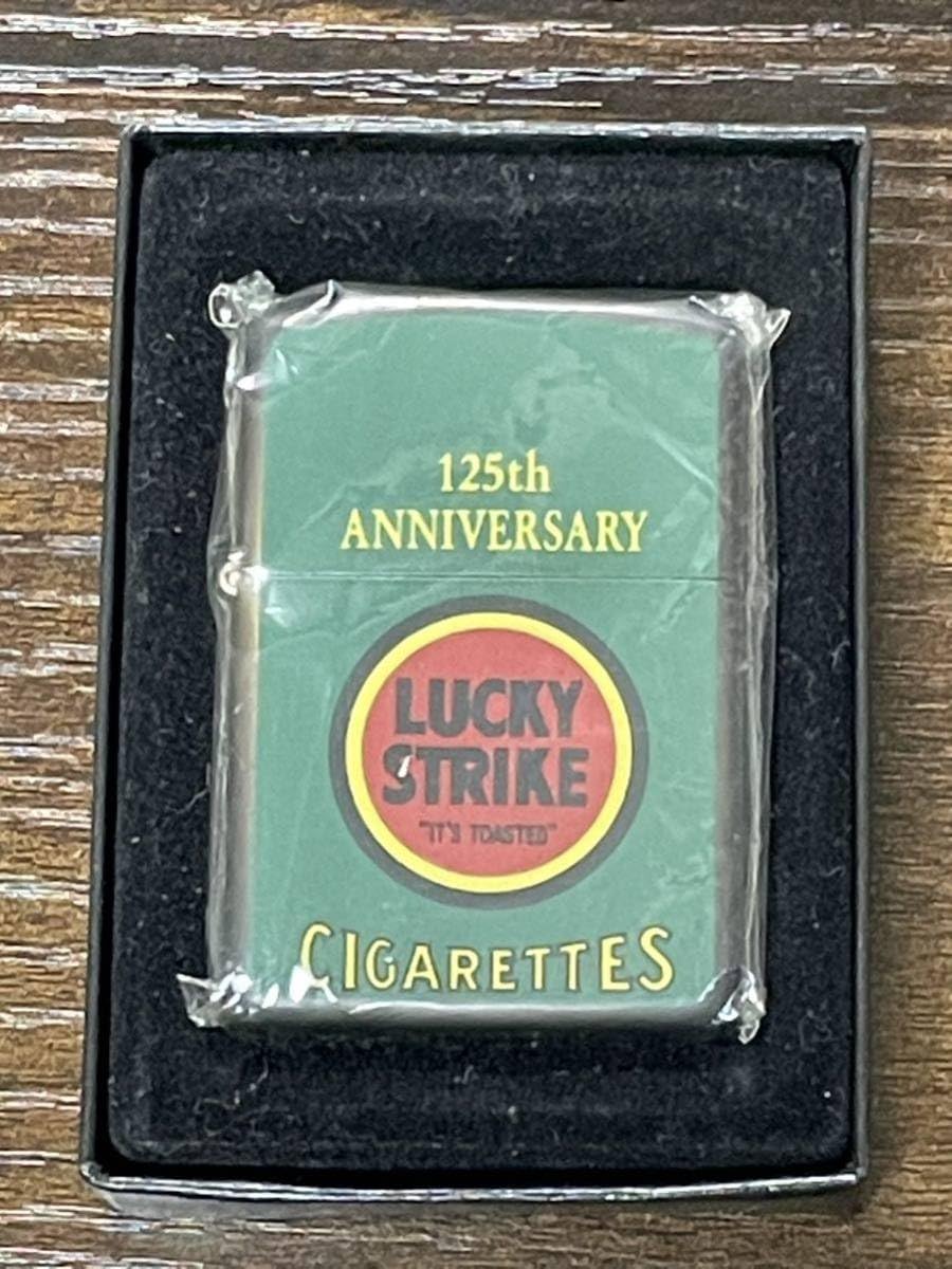 Amazon.co.jp: zippo LUCKY STRIKE 125th ANNIVERSARY 限定品 ラッキー 
