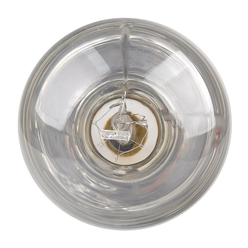 LUCKY HERP Lámpara de Vapor de Mercurio 125W R115, Bombilla UVA UVB 3-en-1 para Reptiles, Acabado Transparente para Máxima Penetración, Luz Solar y Calor, Casquillo E27, 220V-240V