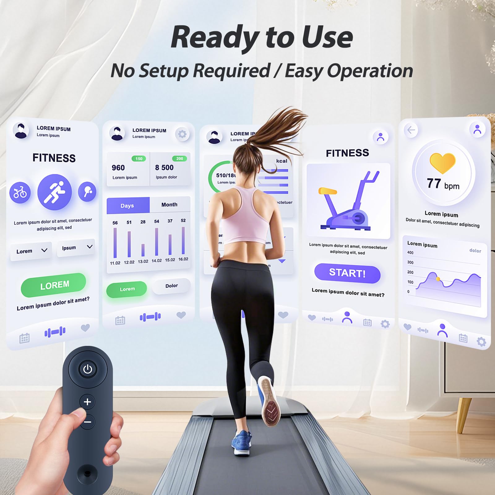 Under Desk Treadmill Remote Replacement Remote Control For Rhythm Fun ...