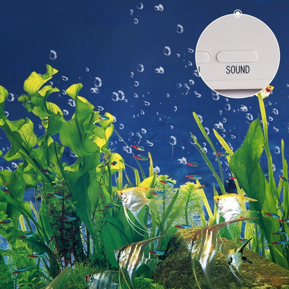 Aquarium Plastique 7L avec Éclairage LED Multicolore