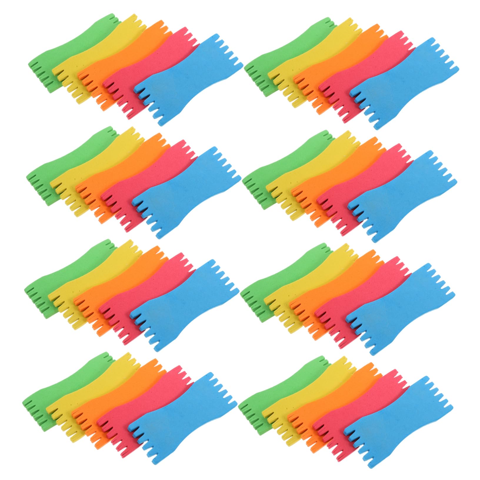 Cabilock 2sets 50pcs Fishing Line Winder Holder Foam Board for Easy Fishing Line Spooling 50pcs*2