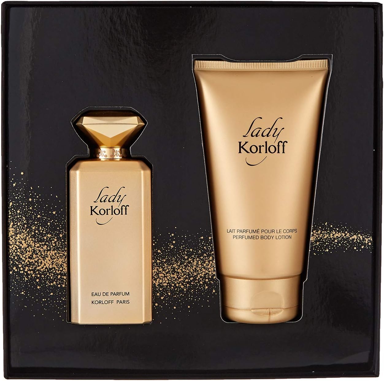 korloff Lady Perfumes Assorted Fragrances For Women, Perfumes 88 ml + Body Lotion 150 ml