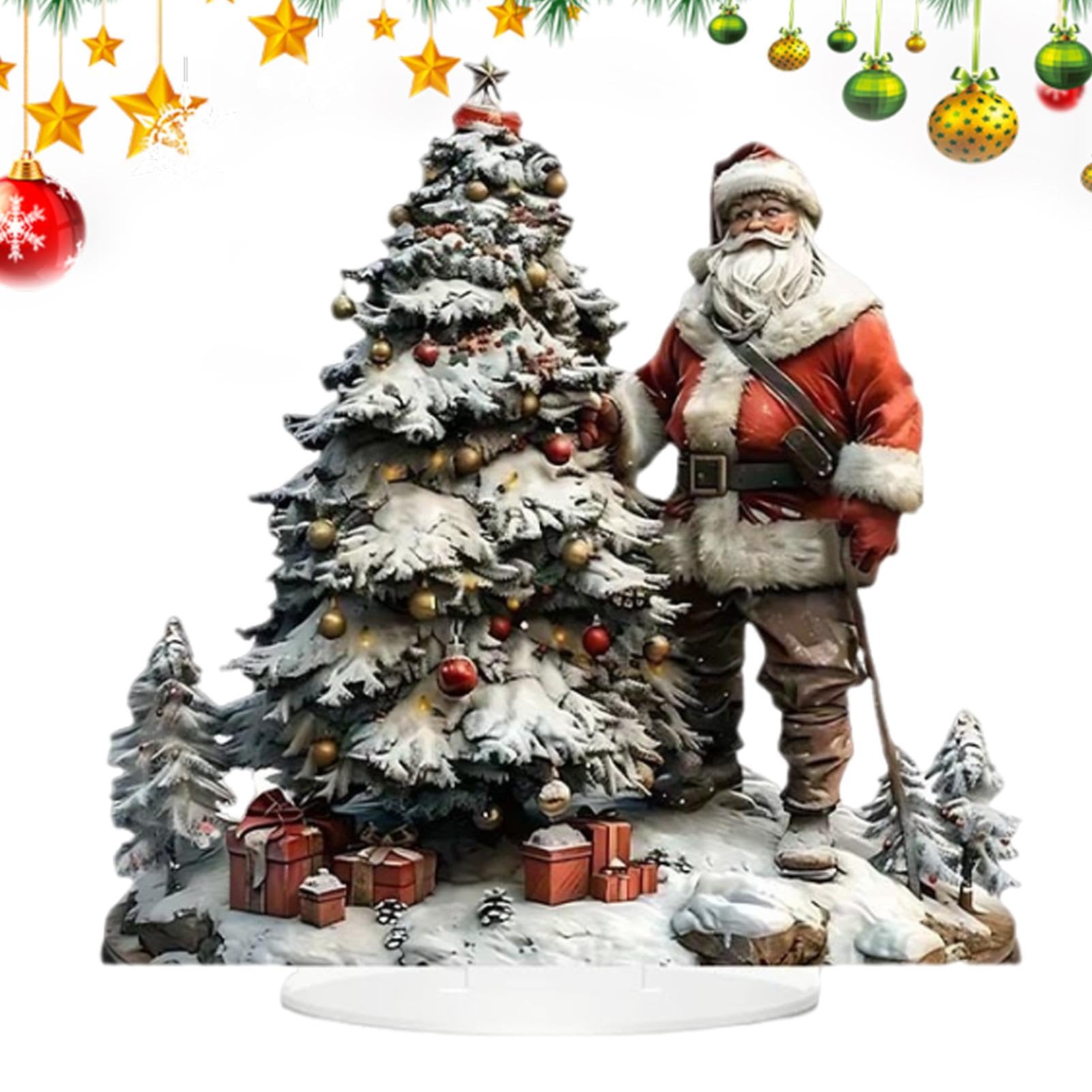 サンタクロースのクリスマス装飾 約15cm Amazon.co.jp: 約15x15cm/5.91x5.91インチ。 -サンタ クロースの装飾