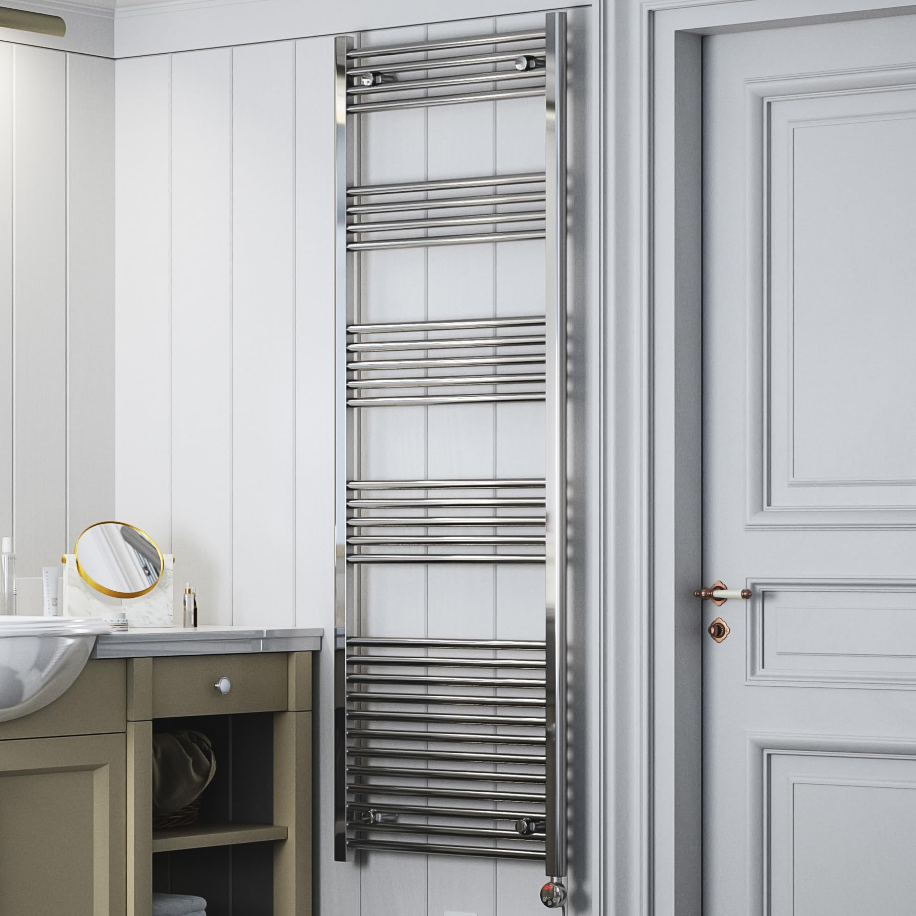 Leo (wih MEG) Adjustable Temperature Electric Towel Rail
