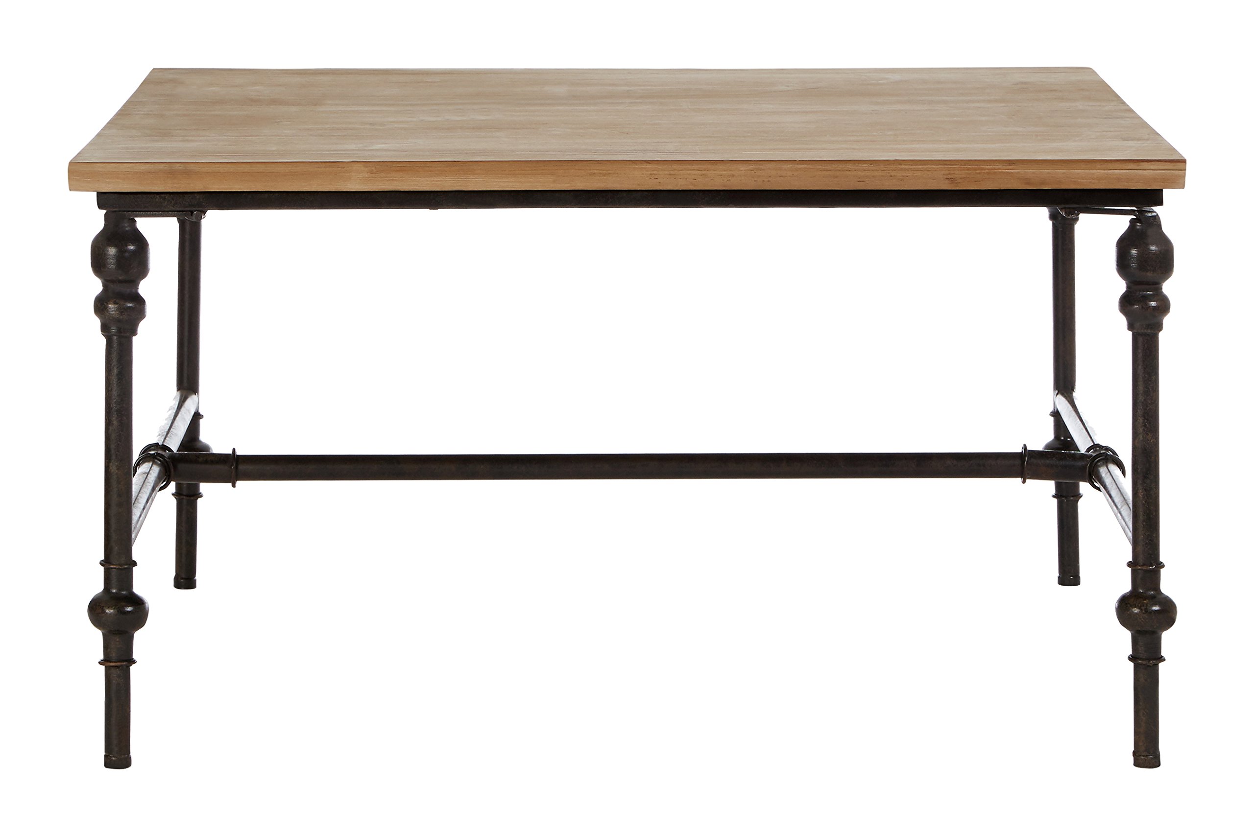 Premier Housewares Tribeca Coffee Table, Wood, Natural, 45 x 85 cm