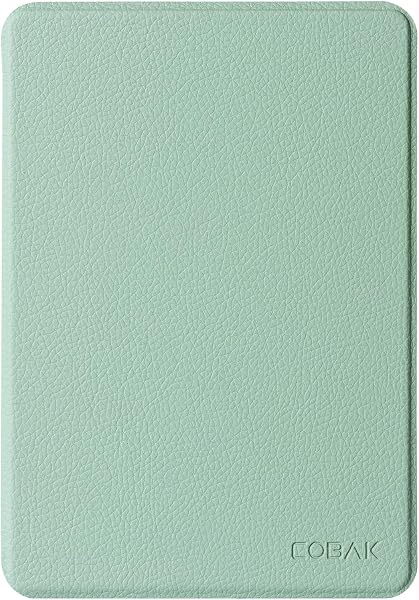 CoBak Case for 6" Kindle 11th Generation 2024/2022 & International Version, Premium PU Leather Smart Cover with Auto Sleep/Wake for 6" E-Reader, Matcha Green - 5