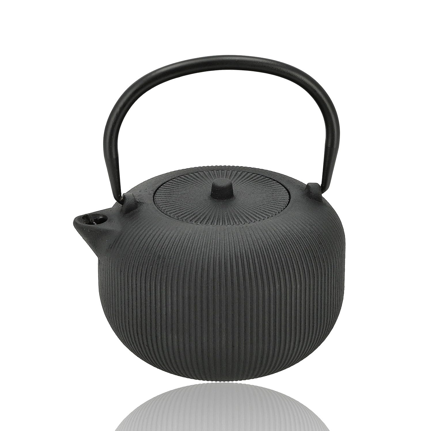 Théière en fonte 1L avec filtre inox pour préparer le thé en vrac
