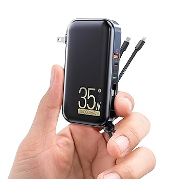 モバイルバッテリー　急速充電　薄型　軽量　携帯充電器　type-c ブラック モバイルバッテリー 大容量 45800mAh 急速充電 軽量 小型 6台