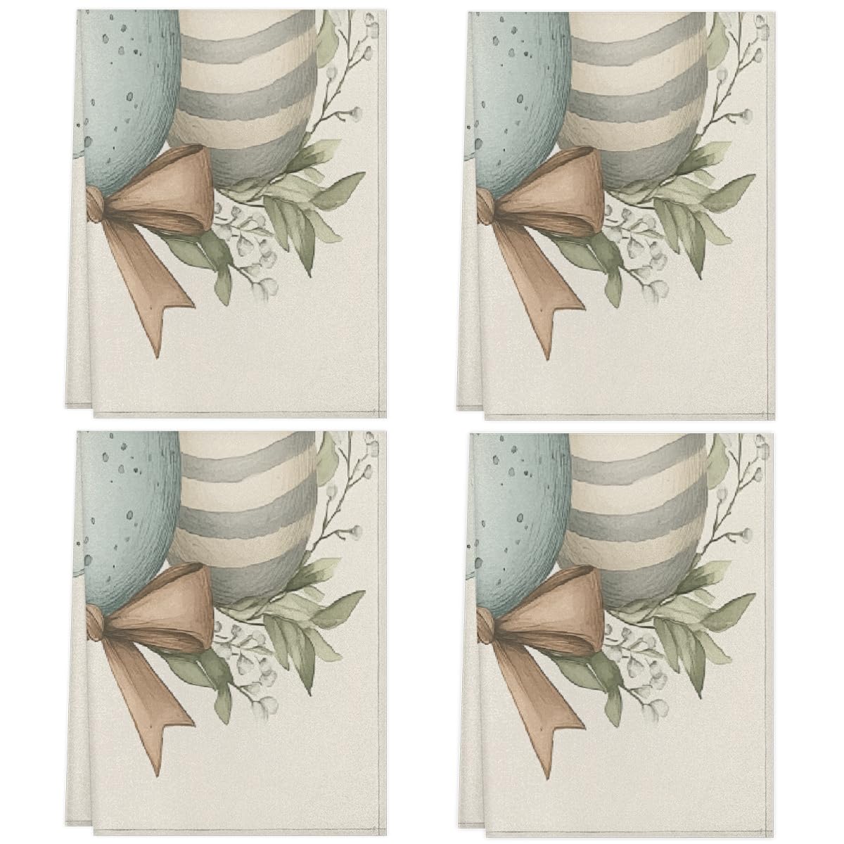 Torchons de cuisine absorbants et doux | Microfibre à séchage rapide Pâques 45x72 cm