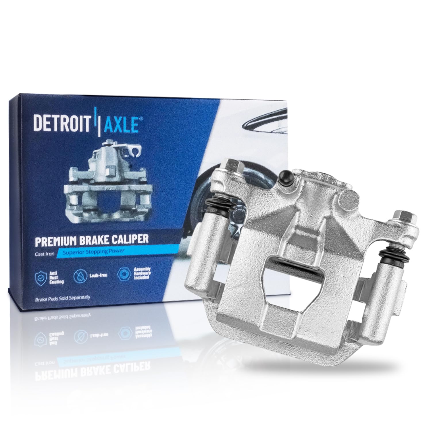 Detroit Axle - Rear Right Brake Caliper for 2018-2023 Nissan Altima