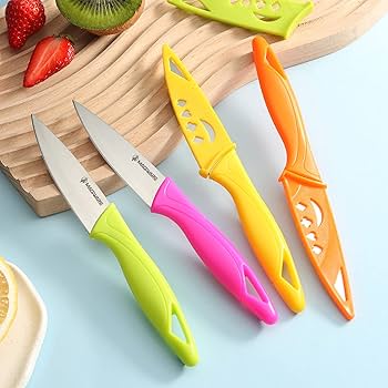 Amazon.com: Magiware Paring Knife, 8PCS Paring Knife Set with Amazon.com: Magiware Paring Knife, 8PCS Paring Knife Set with