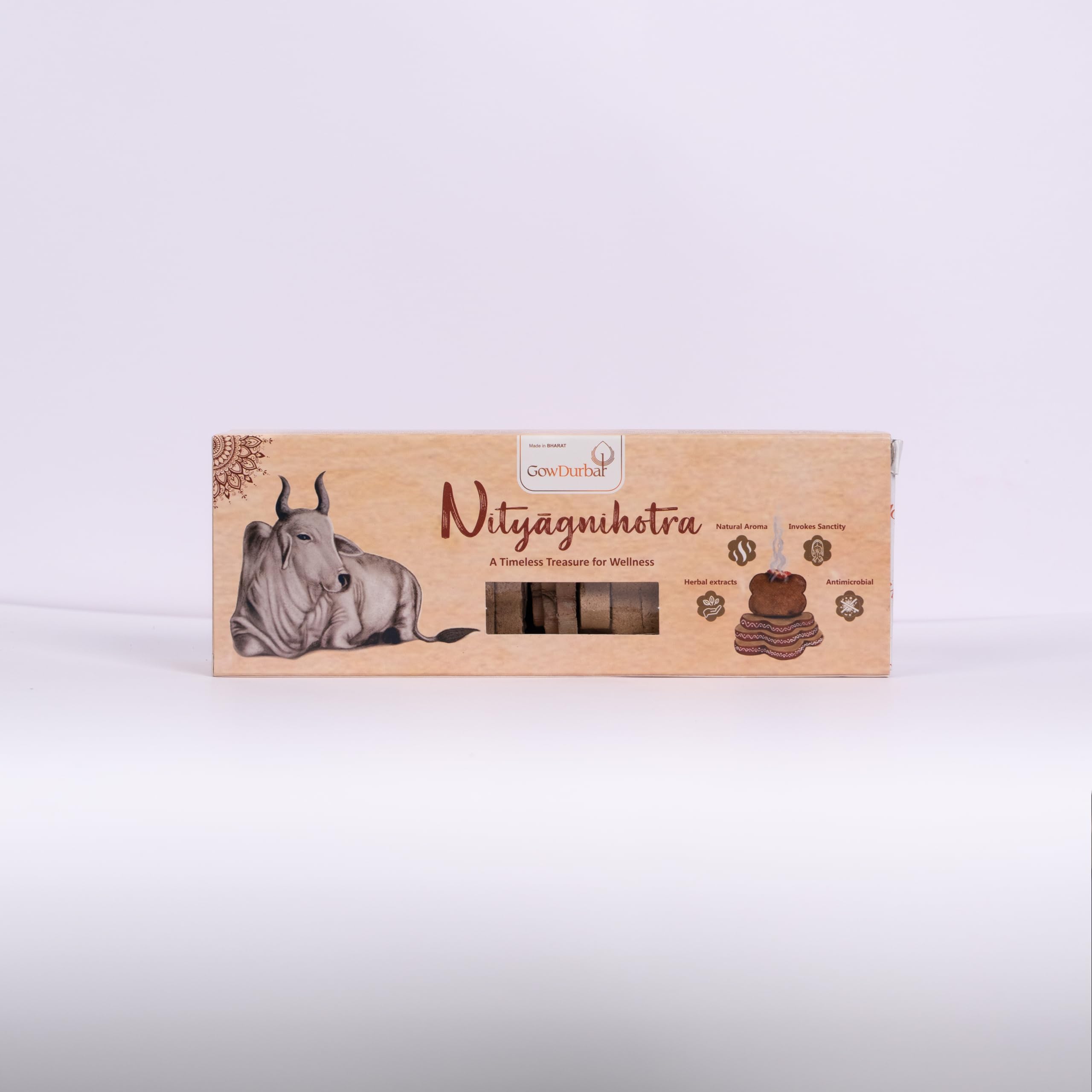 Nityagnihotra Dhoop Cakes - Herbal Pooja Supplies -1
