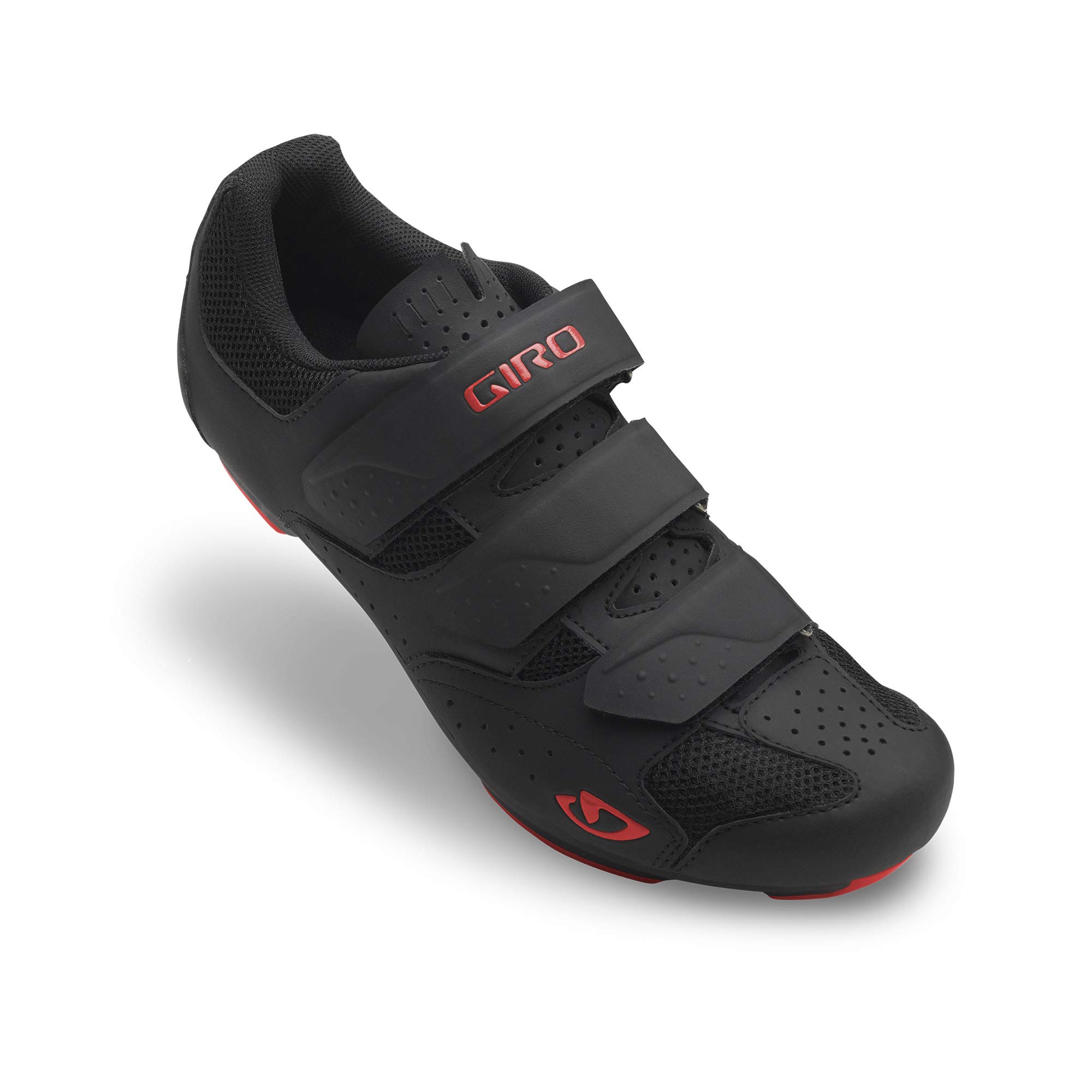 Giro Rev Mens Road Cycling Shoe ? 48, Black/Bright Red (2020)
