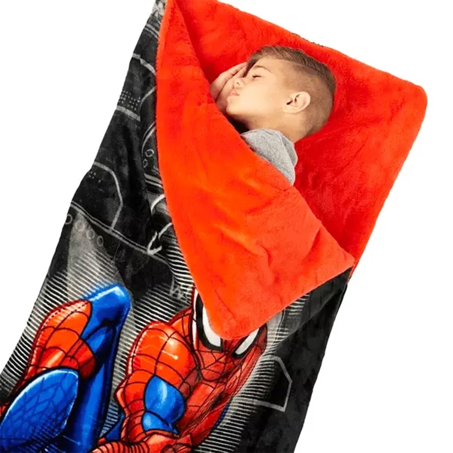 Amazon.com: Marvel Spiderman Slumber Bag Set for Boys - Bundle of