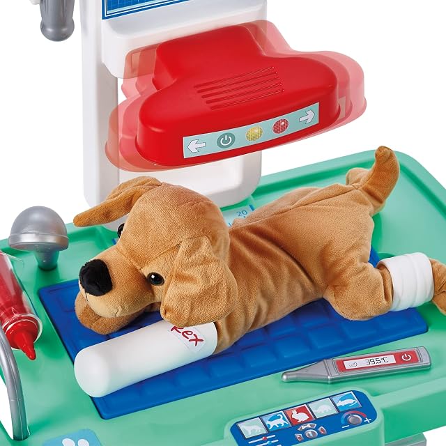 Foto 4 de 7 de Ecoiffier - Centro veterinario incluye perro de peluche con muchos accesorios (7600001908)