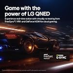 LG 65-Inch QNED90 Mini LED QNED 4K Smart TV - α8 AI Processor 4K, Alexa Built-in, 120Hz Refresh Rate, HDMI 2.1, FreeSync, VRR, Dolby Vision, Dolby Atmos (65QNED90TUA, 2024)