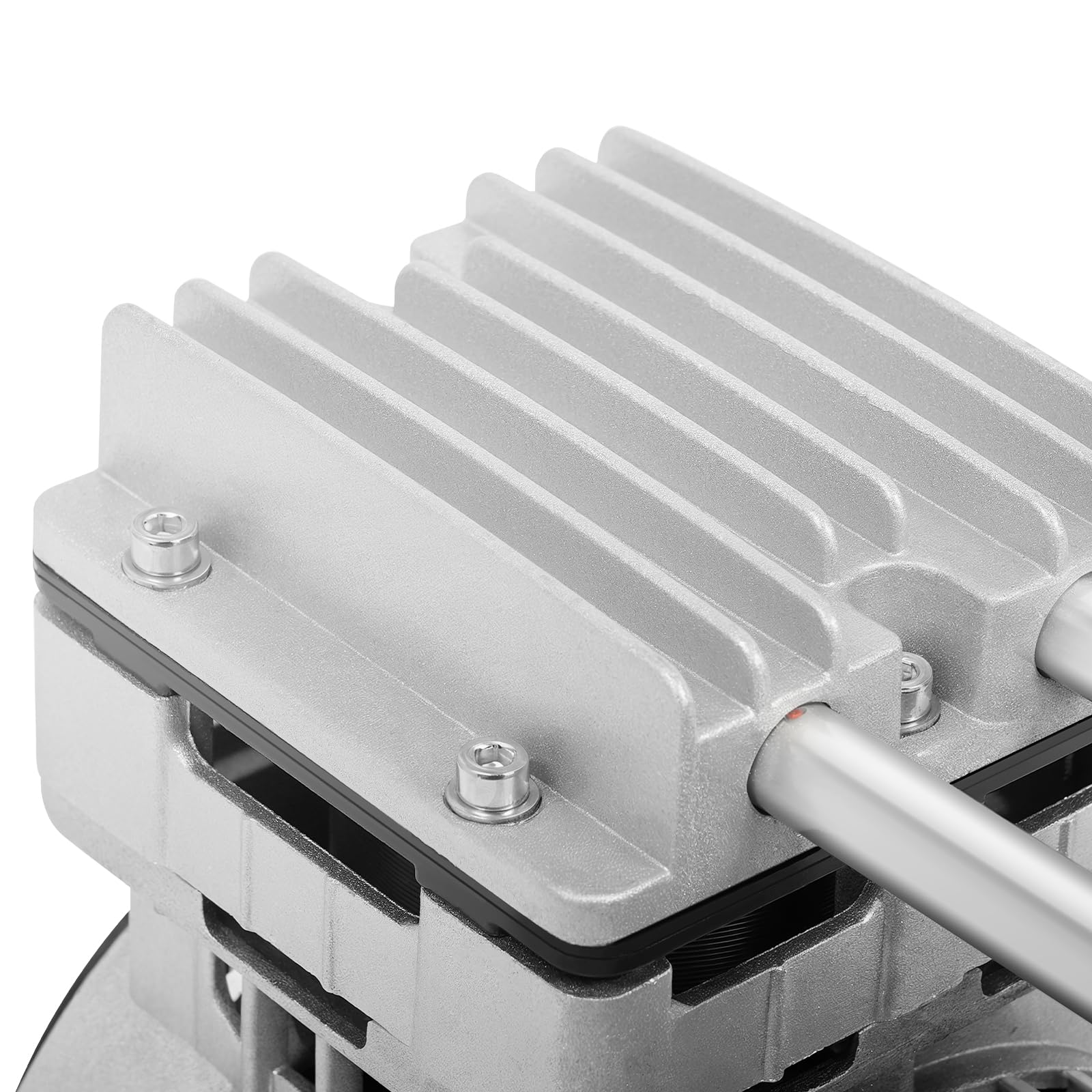Motor de compresor silencioso 750 W/1 HP, 8 bar Compresor de Aire Accesorios sin aceite, Compresor de aire Cabeza, Motor compresor Silencioso 69 dB