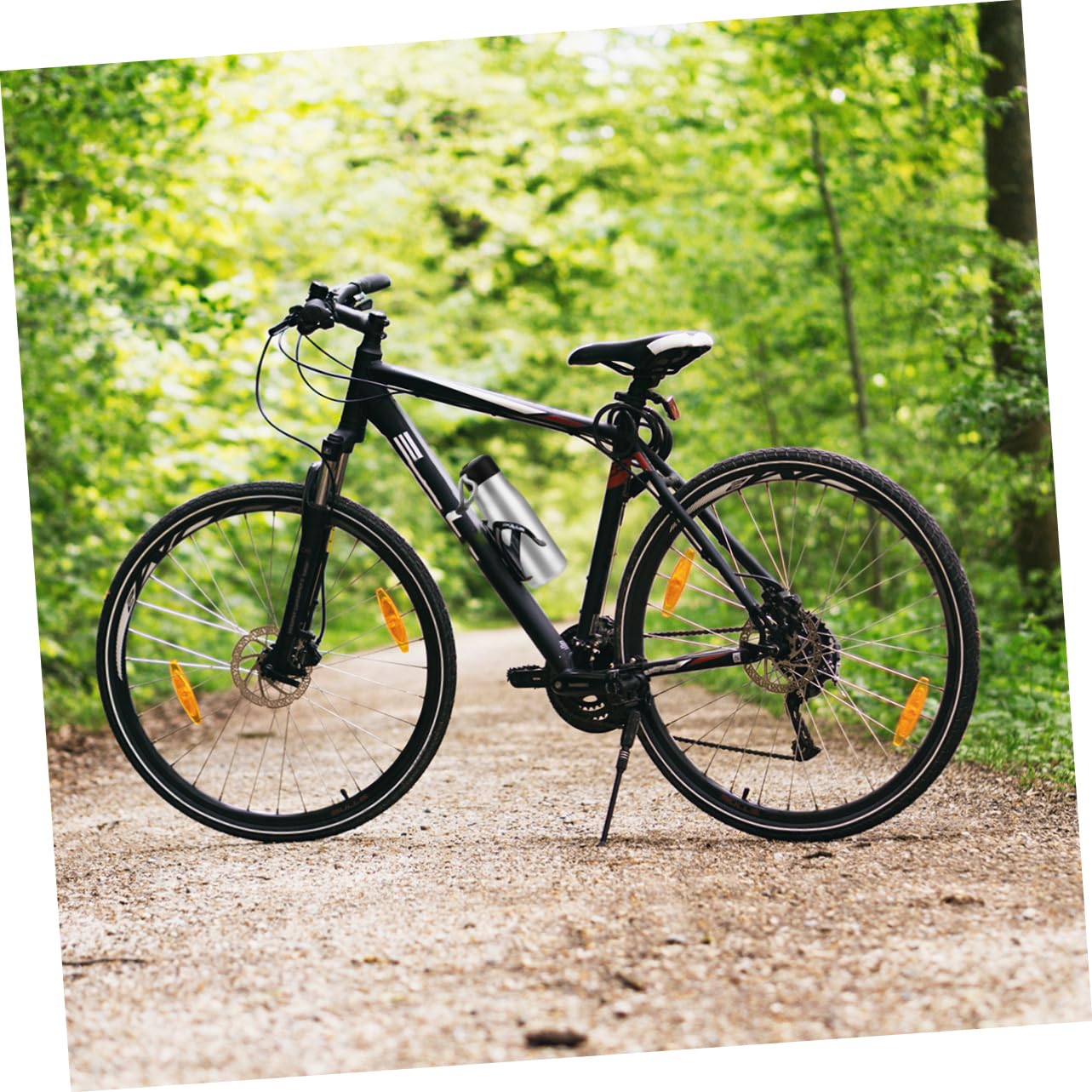 Kisangel 1pc Stainless Steel Insulation Jug Kettle for Outdoor Sports Biking and Fitness Keeps Beverages for Water Tea and Juice Silver