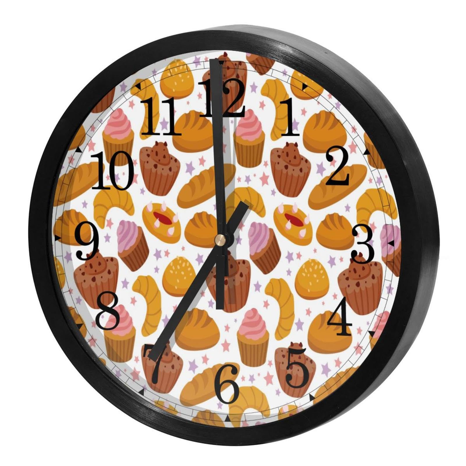 Horloge murale silencieuse sans tic-tac pour une concentration totale