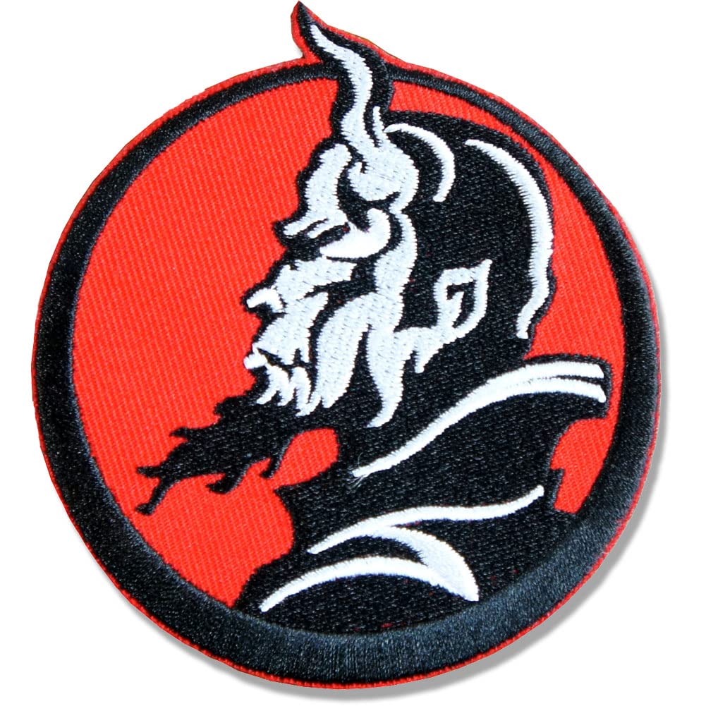 Amazon.co.jp: 刺繍アイロンワッペン アップリケ パッチ【悪魔/SATAN